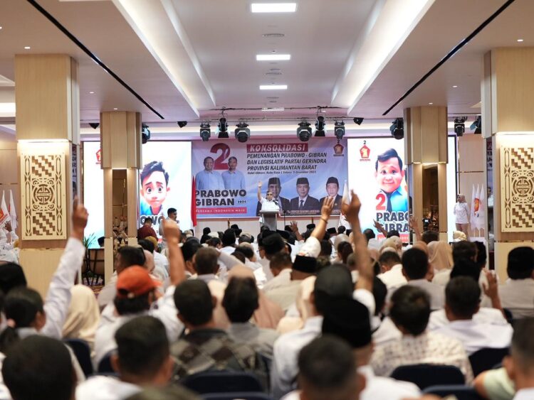 Di Kalbar, Muzani Optimis Prabowo Menang: 15 Tahun Kita Menanti Kemenangan