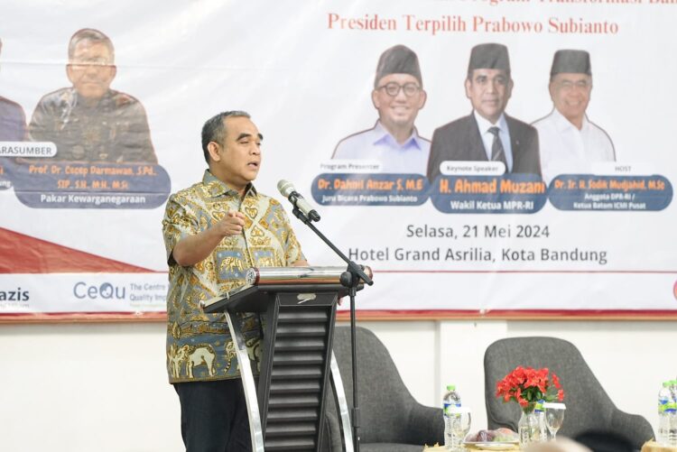 Wakil Ketua MPR: Indonesia Akan Kuat dan Dihormati Dunia Bila Para Pemimpinnya Bersatu, Kesampingkan Ego Pribadi