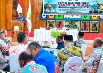 Pemprov Papua Tengah Gandeng Pemimpin Agama dan FKUB Cegah Hoaks serta Konflik Sosial